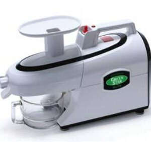 GREEN STAR ELITE GSE5000 TWIN GEAR JUICER PLUS SOFT FRUIT KNOB 220 volt (Europe)